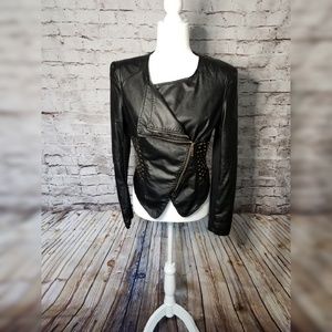 Leather jacket (feaux)